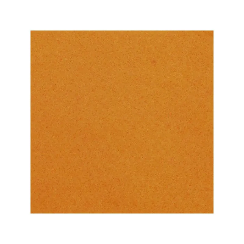 Orange plain felt fabric