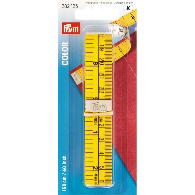 Color Centimeter 150cm (60inch) yellow/decimeter