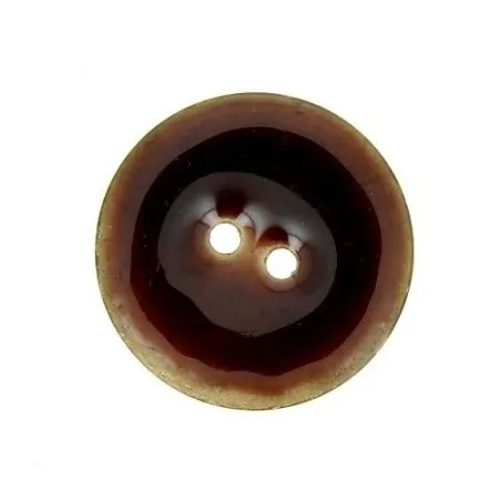 Tube 10 boutons 30 mm bt 2 trous coco laque col