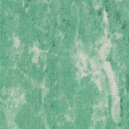 Tissu coton patchwork marbré vert amande