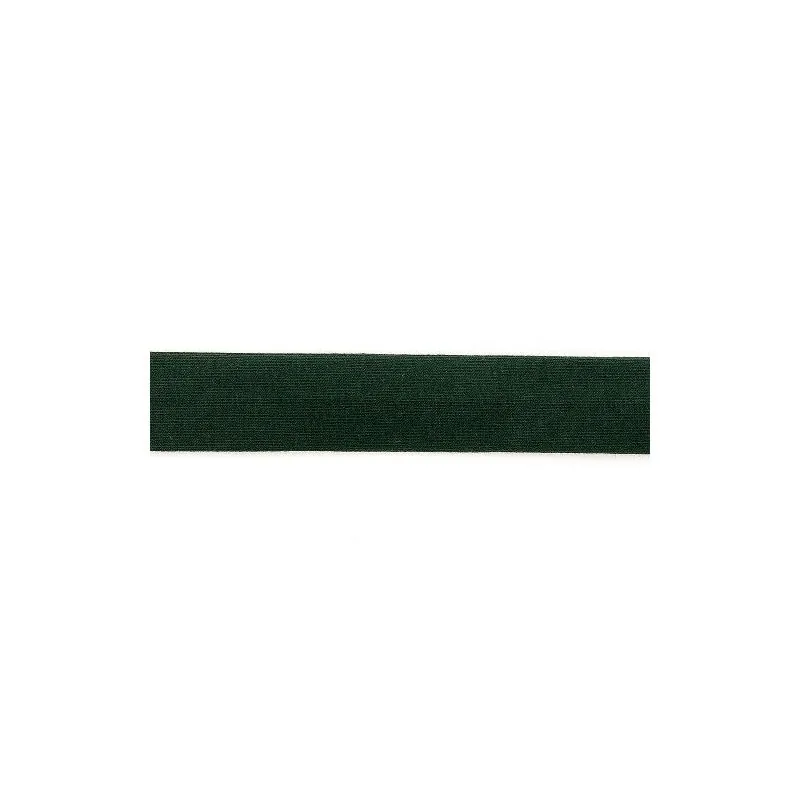 Bottle green Jersey bias tape - 20 m - 20 mm