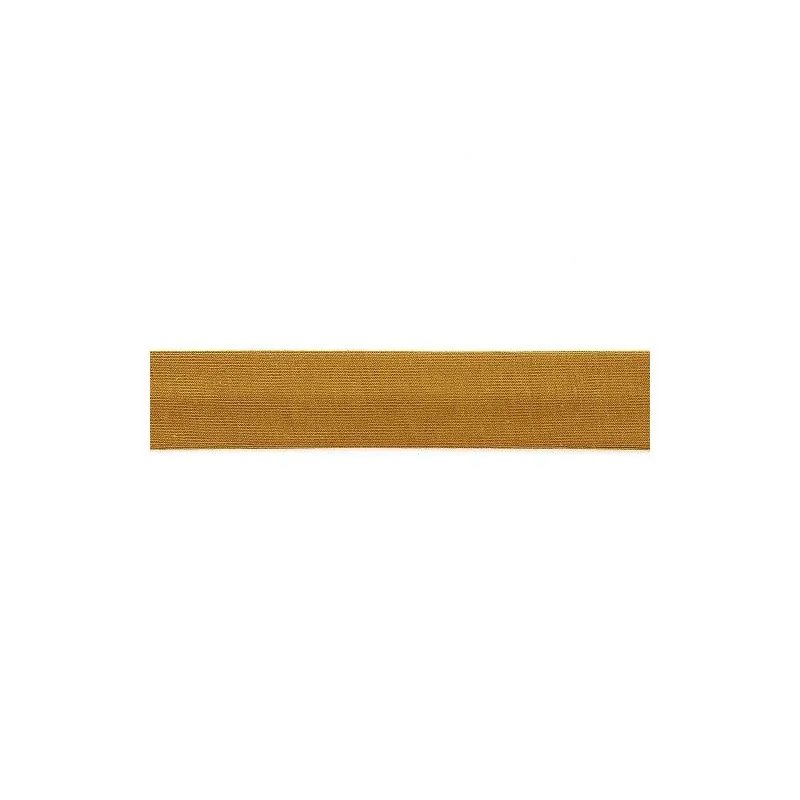 Light brown Jersey bias tape - 20 m - 20 mm