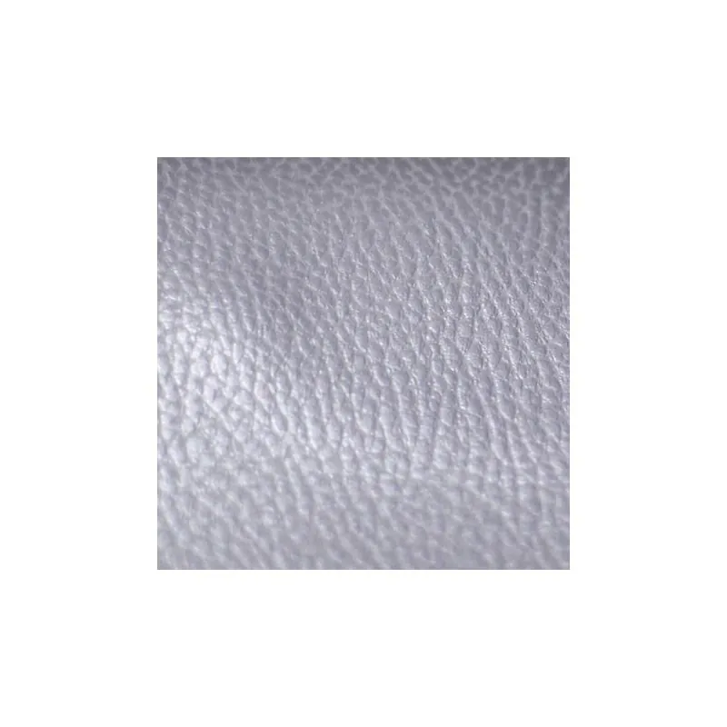 Silver leatherette