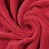 Red bamboo terry cloth