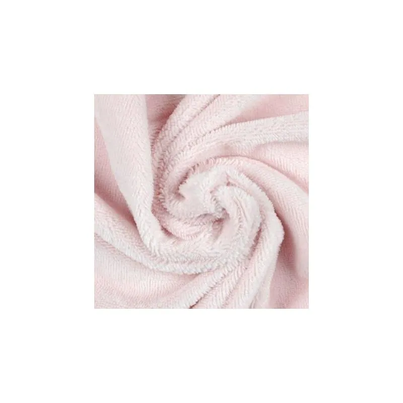 Pink bamboo terry cloth