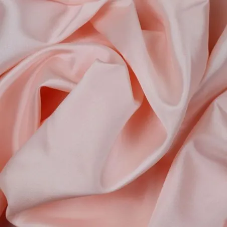 Tissu Doublure acétate unie de couleur rose