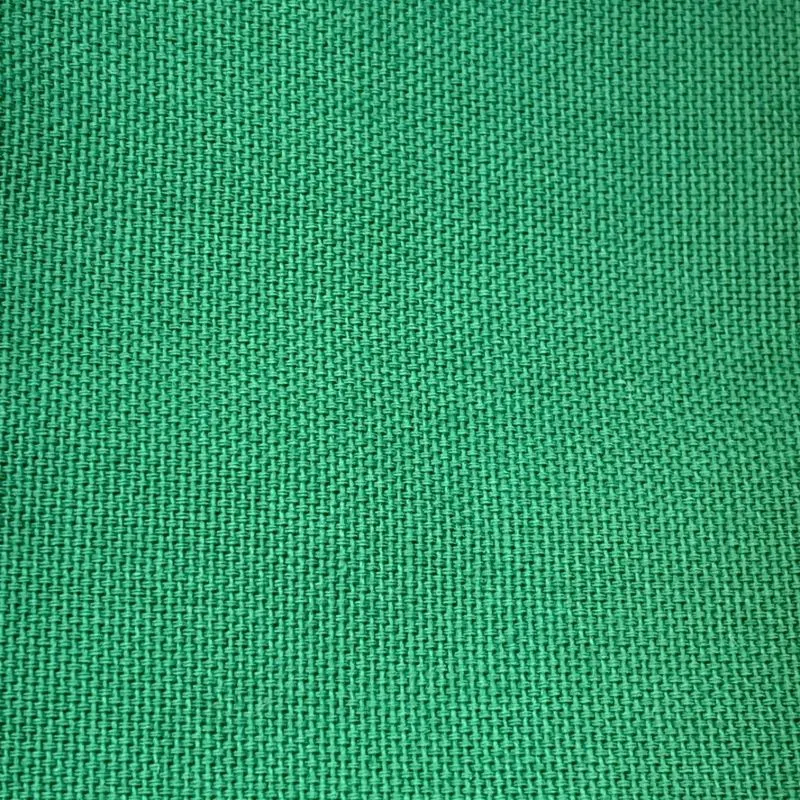 Fabric RICHMOND SAPIN GREEN 1/2 PANAMA 100% UNICOTTON