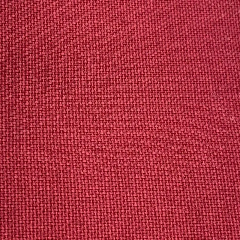 Fabric RICHMOND BOURGOGNE 1/2 PANAMA 100%COTTON UNI