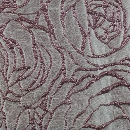 copy of Plain silk crepe fabric in dark gray color