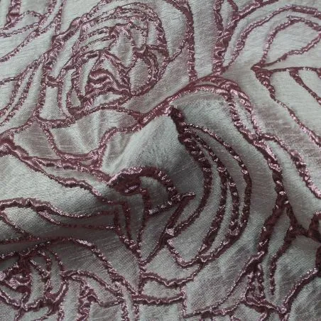 copy of Plain silk crepe fabric in dark gray color