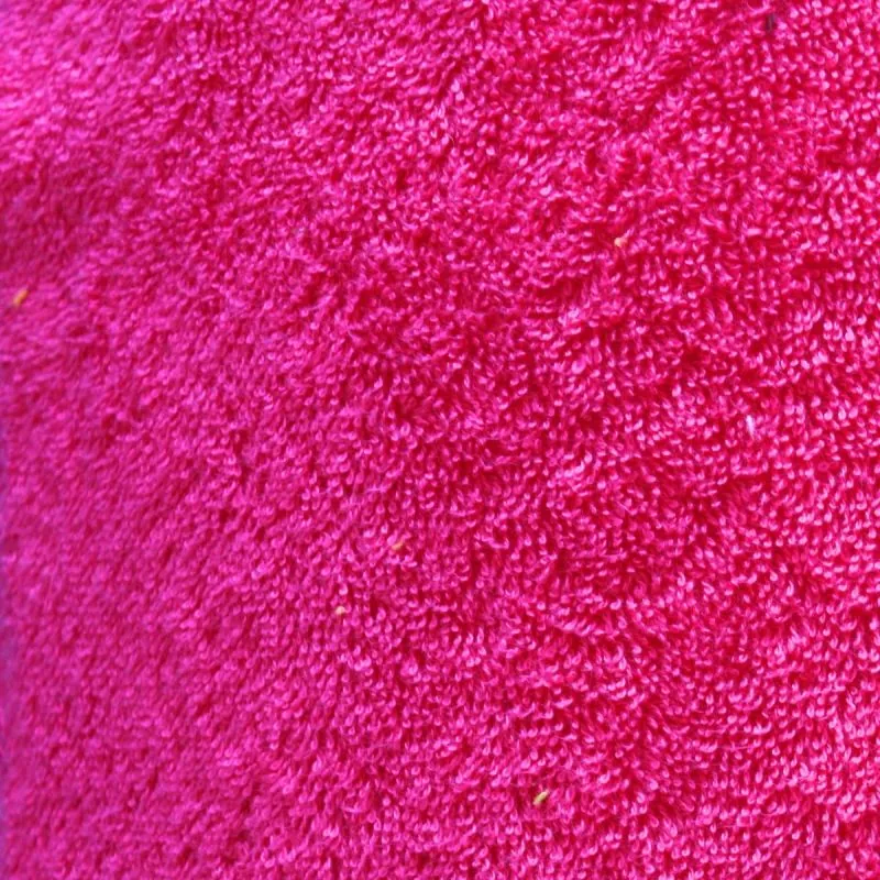 Fuchsia colored sponge fabrics